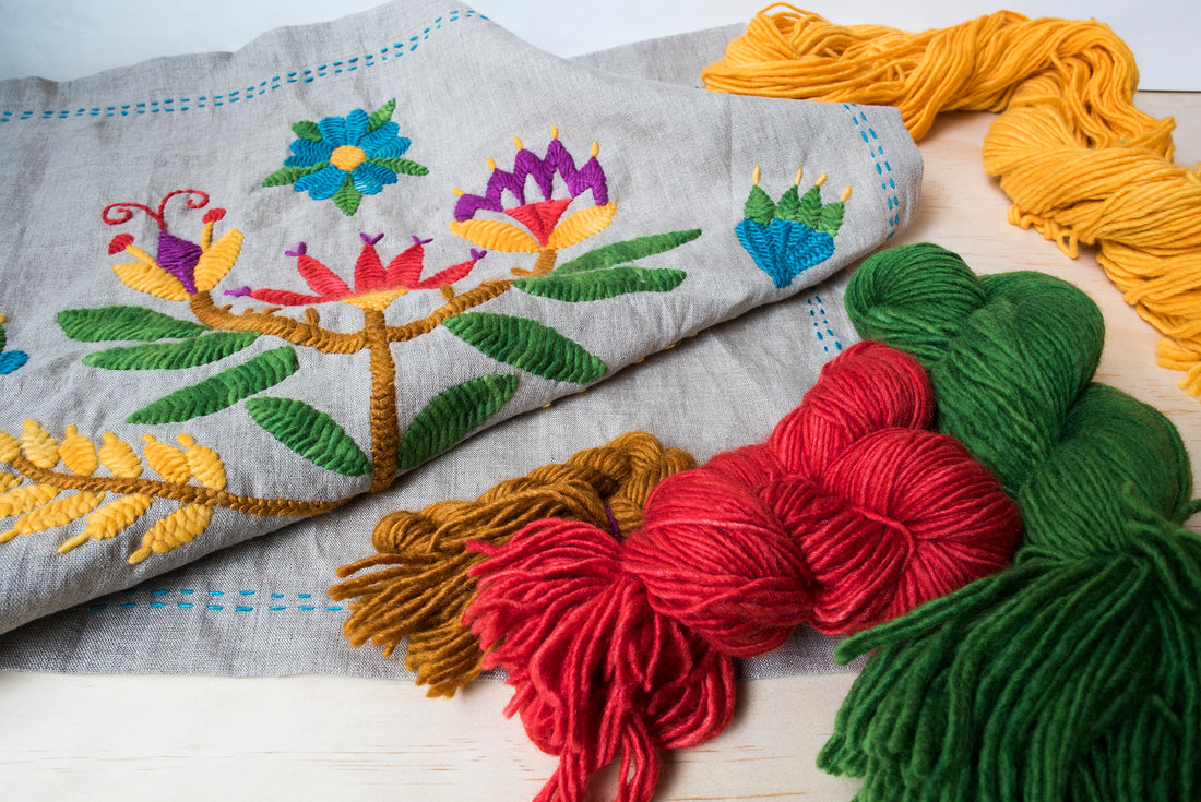 Get Started with Wool on Linen Embroidery with Kasia Jacquot